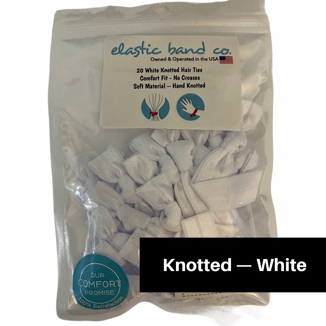 Solid Hair Tie Packs - Elastic Band Co.