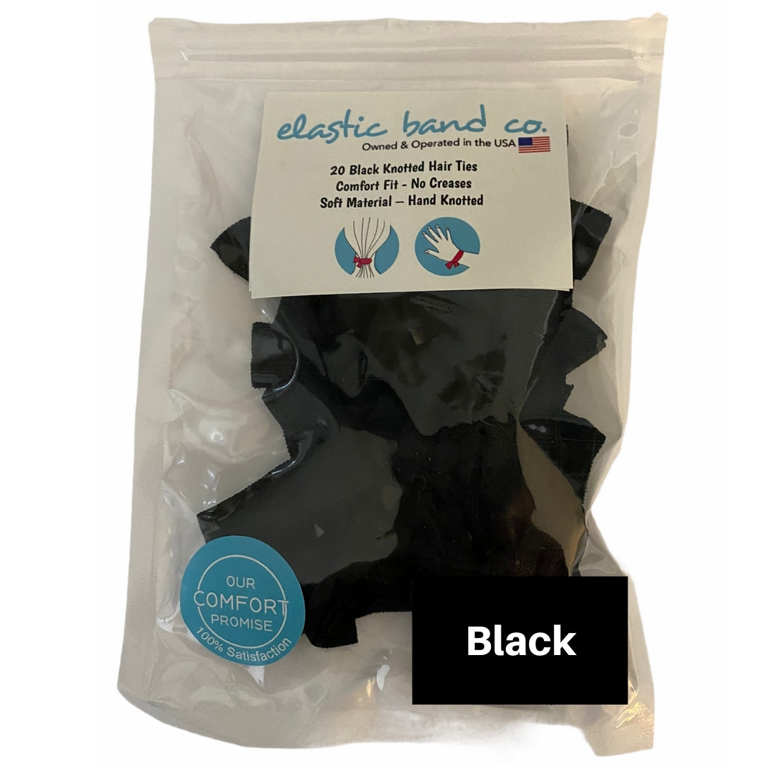 Solid Hair Tie Packs - Elastic Band Co.