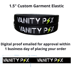 Custom Printed Garment Elastic