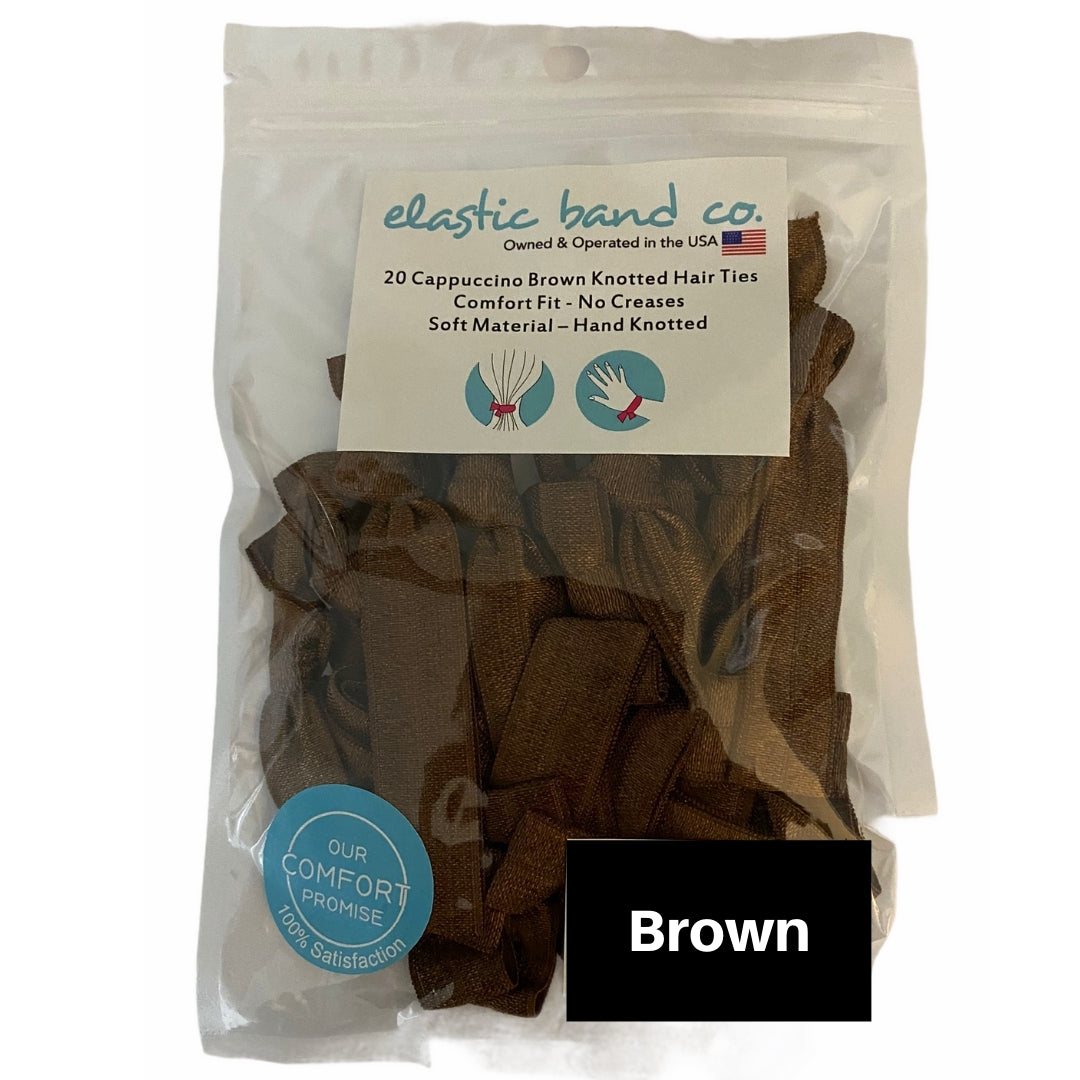 Solid Hair Tie Packs - Elastic Band Co.