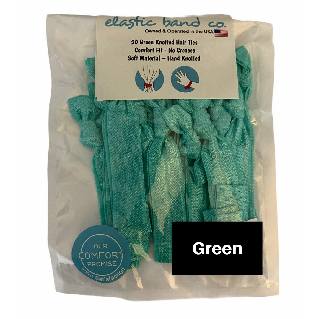 Solid Hair Tie Packs - Elastic Band Co.